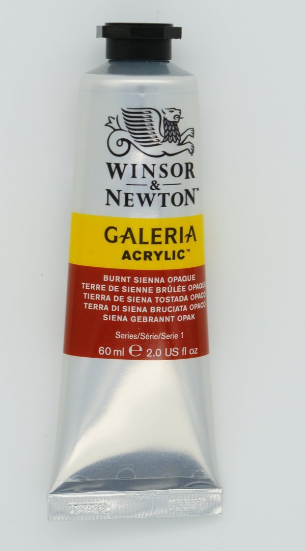 Winsor & Newton Galeria akryyliväri 60 ml läpinäkymätön poltettu sienna 077