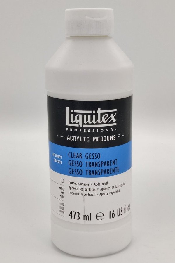 Liquitex Gesso Transparent 473 ml